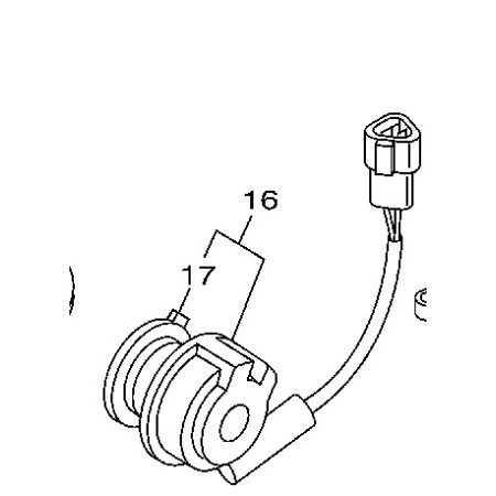 SONDE + ENTRAINEUR POUR 850 TDM DE 1999 A 2001