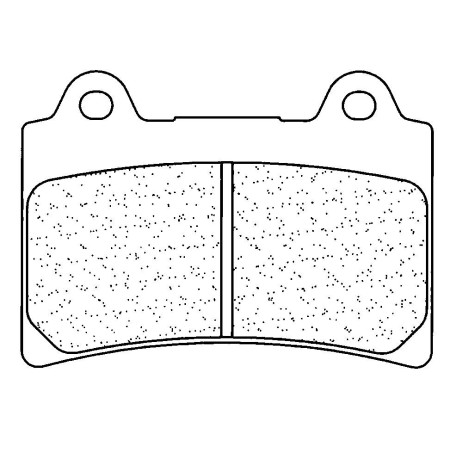 PLAQUETTES DE FREIN AVANT 850 TDM 3VD 1991 1995 CARBONE LORRAINE 2305 A3+