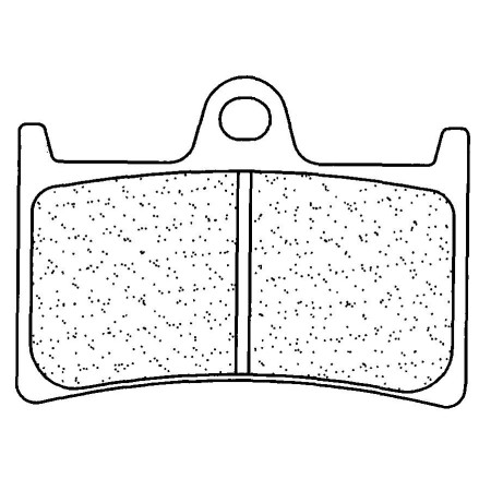 PLAQUETTES FREIN AVANT 900TDM FJR R1 R6 XTZ1200 MT09 TRACER  CARBONE LORRAINE 2361A3+