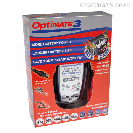 CHARGEUR DE BATTERIE OPTIMATE 2