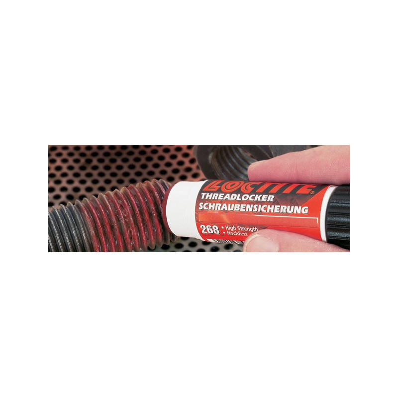 Freinfilet rouge LOCTITE 268 forte résistance (19g)