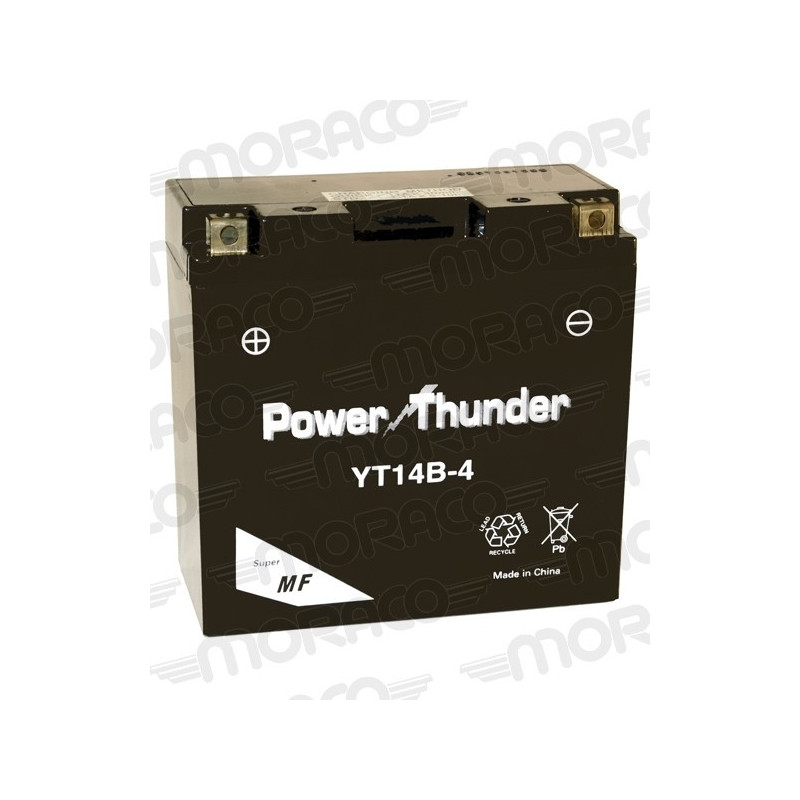 BATTERIE POWER THUNDER  YT14B-4