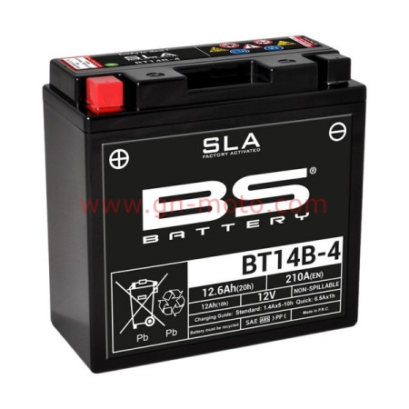 BATTERIE BS YT14B-4