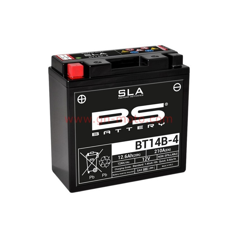 BATTERIE BS YT14B-4