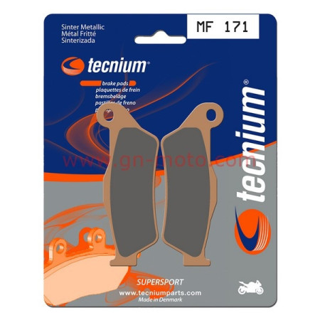 PLAQUETTES FREIN AVANT  TECNIUM MF171 660 XTZ 2008 2011