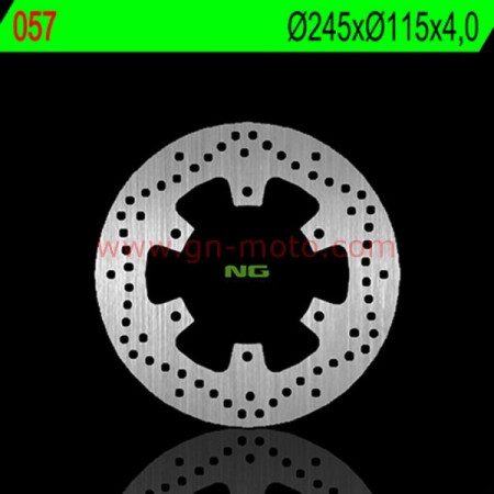 750 XTZ : DISQUE FREIN AVANT NG BRAKE DISC