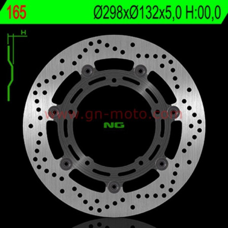 DISQUE FREIN AVANT MT 09 TRACER NG BRAKE 165