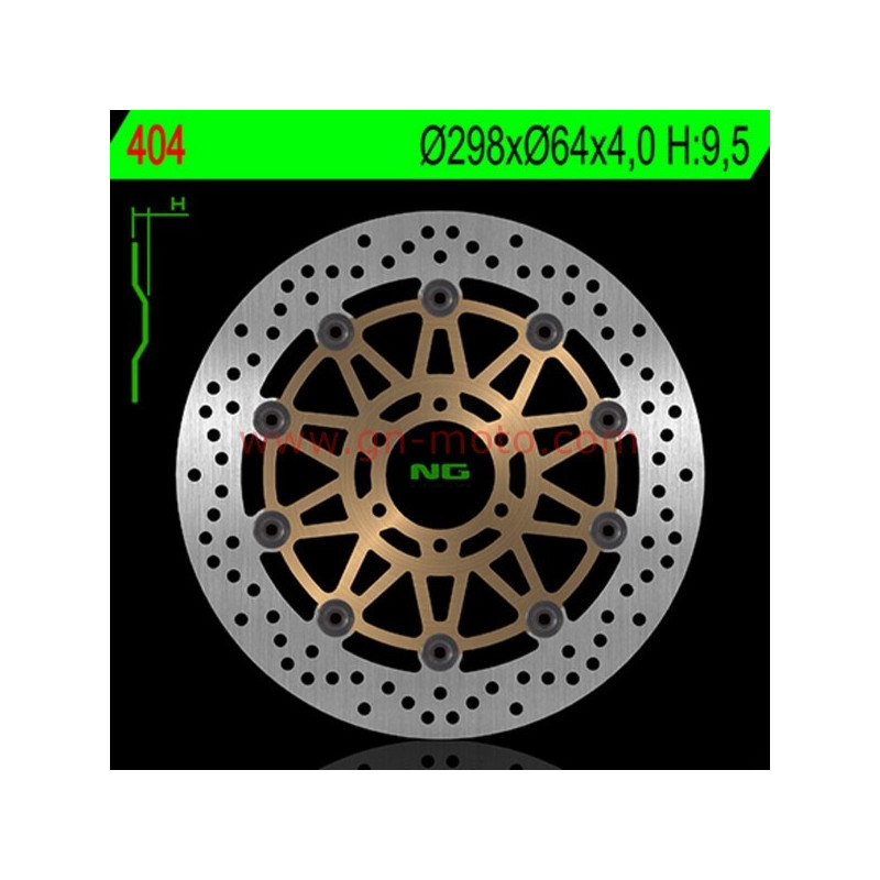 DISQUE FREIN AVANT "NG" TOUTES 850 TDM TRX