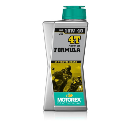 BIDON 1 LITRE HUILE MOTOREX FORMULA 4 TEMPS SAE 10W40 