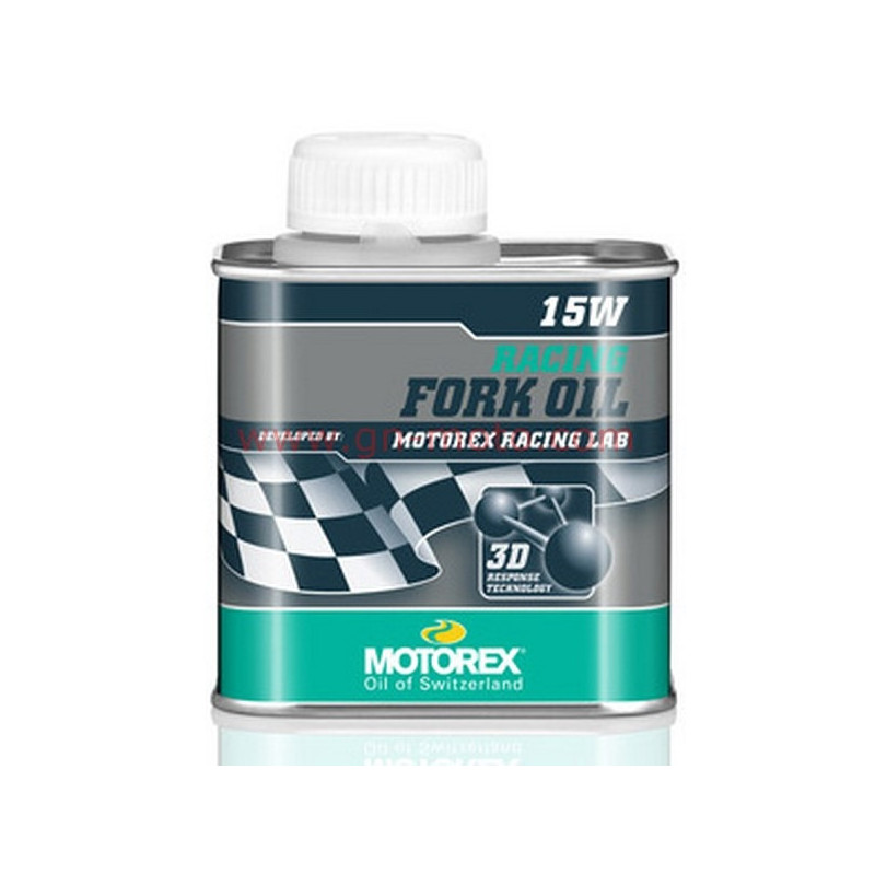 HUILE DE FOURCHE MOTOREX RACING FORK OIL 15W 250ml