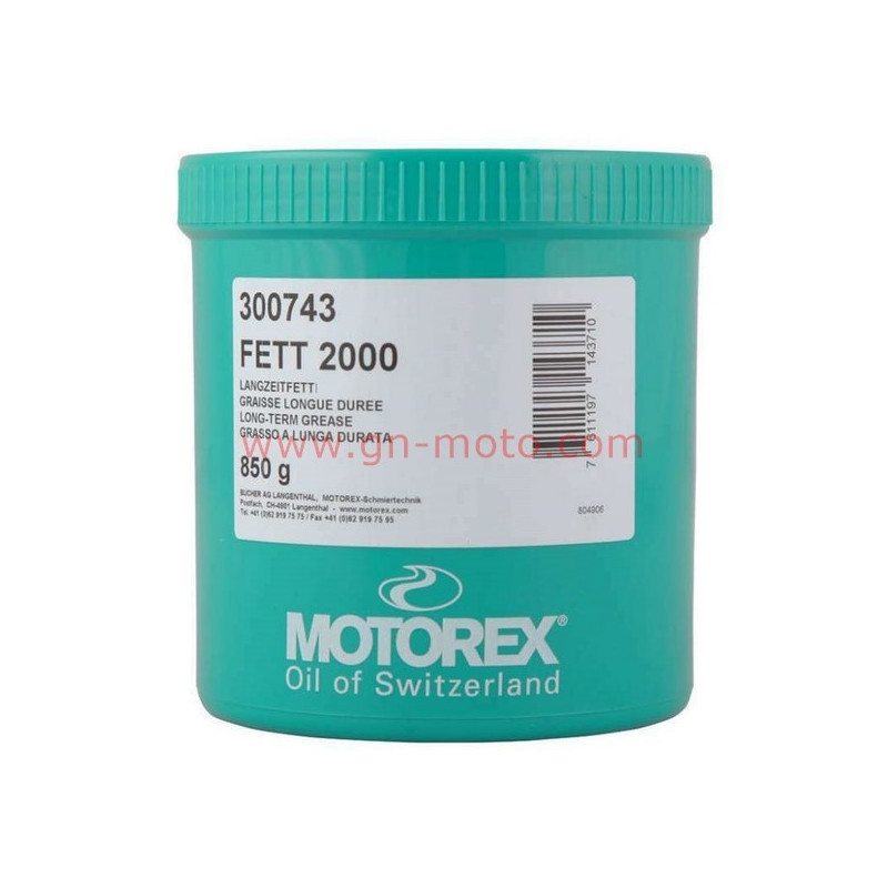 GRAISSE BLANCHE LITHIUM MOTOREX 628 100g