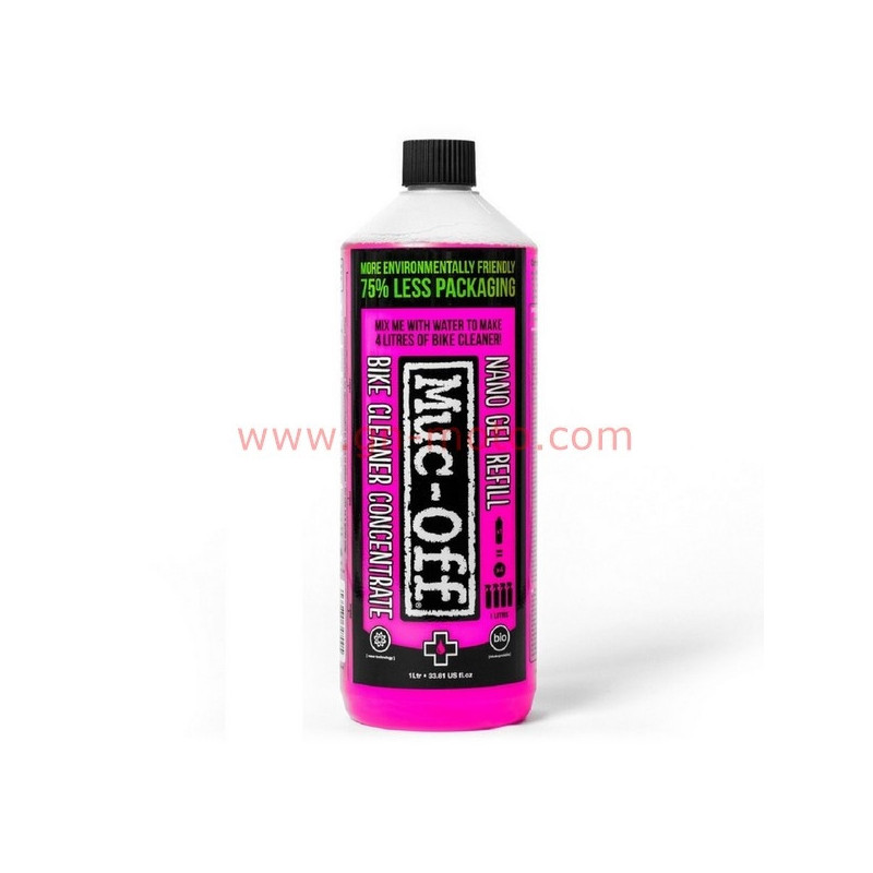 NETTOYANT MOTO MUC-OFF BIKE CLEANER  RECHARGE CONCENTREE 1llitre