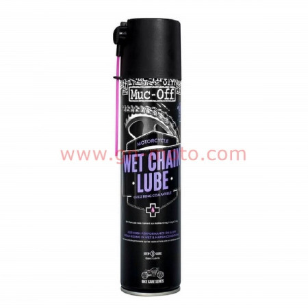 GRAISSE CHAINE CONDITIONS EXTREMES  MUC-OFF WET CHAIN LUBE 400ml