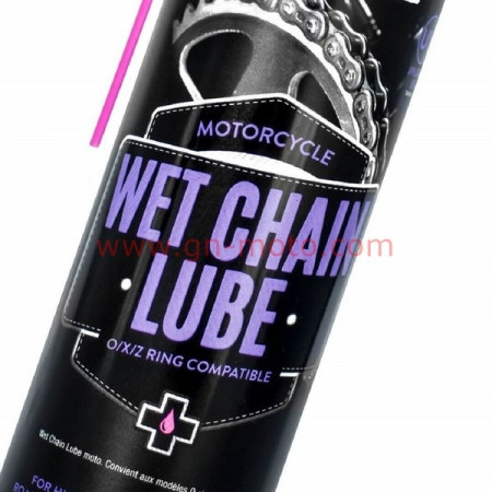 GRAISSE CHAINE CONDITIONS EXTREMES  MUC-OFF WET CHAIN LUBE 400ml