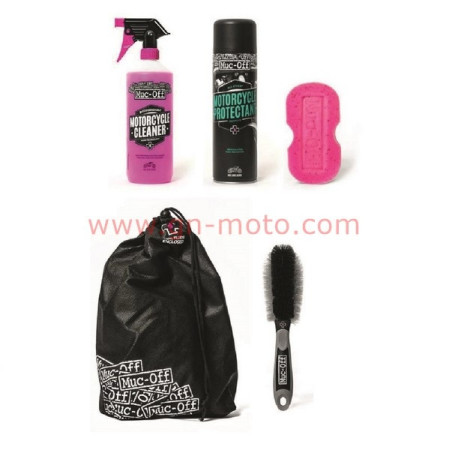 KIT ENTRETIEN MOTO MUC-OFF MOTO CARE ESSENTIALS KIT