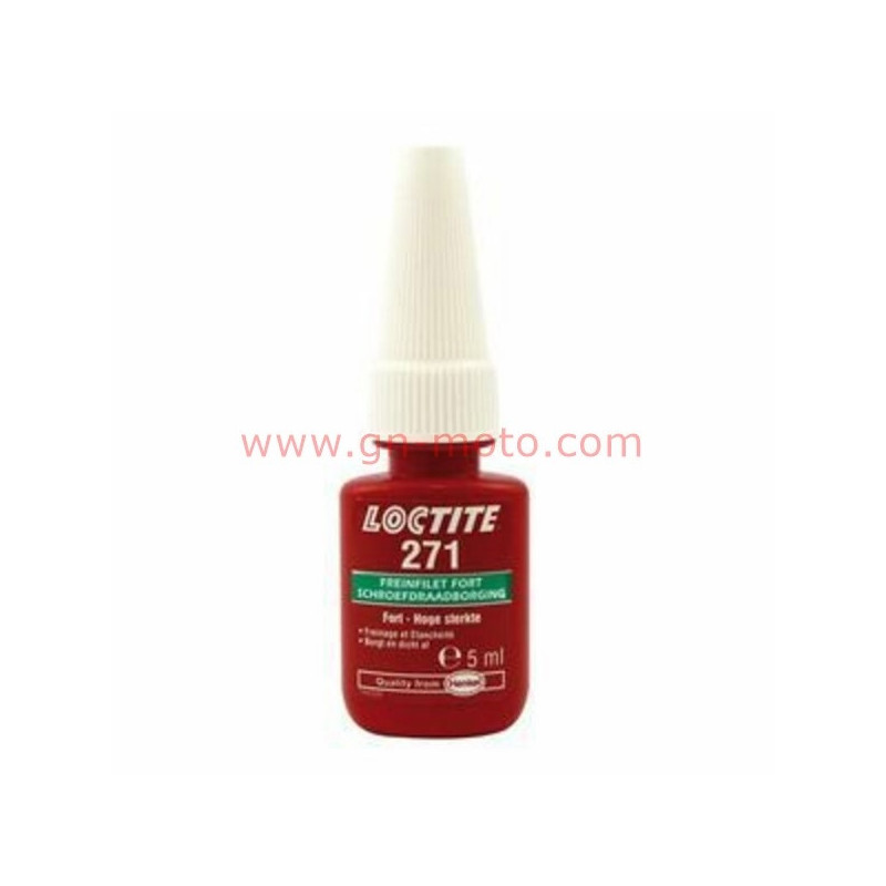 FREIN FILETS LOCTITE 271 RESISTANCE FORTE FLACON 5ml