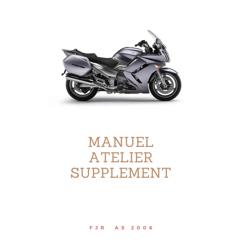 Manuel atelier 1300 FJR AS 2006 Supplément a télécharger