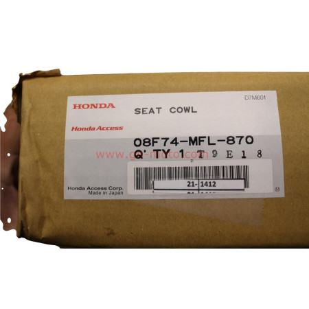 dosseret selle Honda CBR 1000 RR 2009 08F74-MFL-870