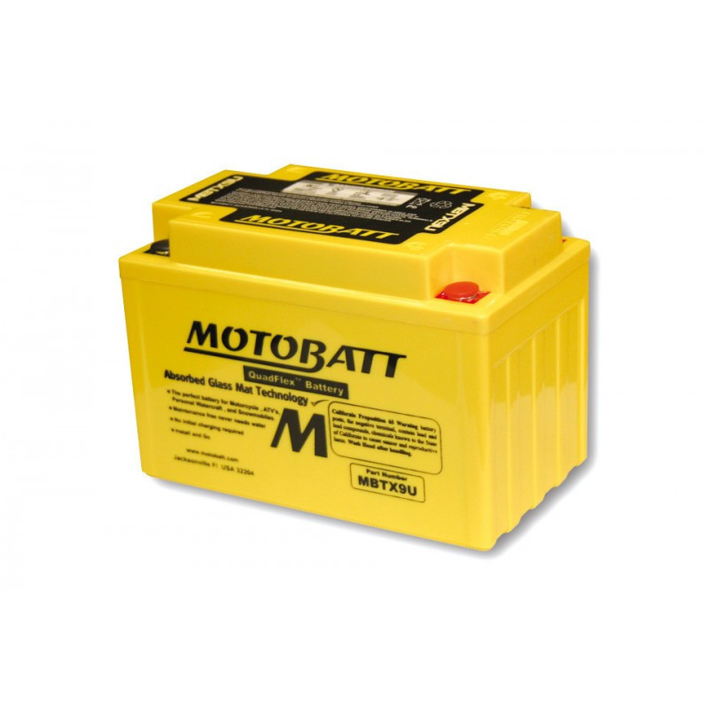 BATTERIE haut de gamme MOTOBATT 1200 XTZ