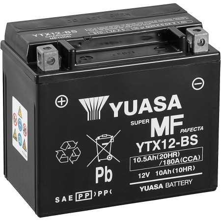 BATTERIEYUASA YTX12-BS 850 TDM 3 VD 1991 1995 & 850 TRX YTX12-BS