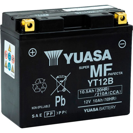 BATTERIE YUASA YT12B (FA) 850 TDM 4TX 1996 2001 et 900 TDM