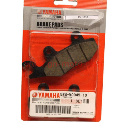 jeu de plaquettes avant Yamaha rhino 5B4-W0045-10