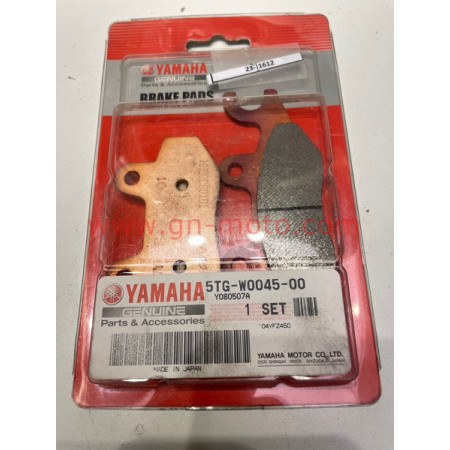 jeu de plaquettes avant Yamaha YFZ450 5TG-W0045-00