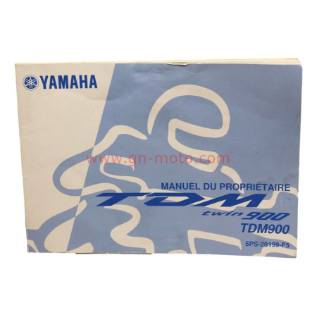 manuel proprietaire Yamaha TDM 900 sans ABS 5ps-28199-F5