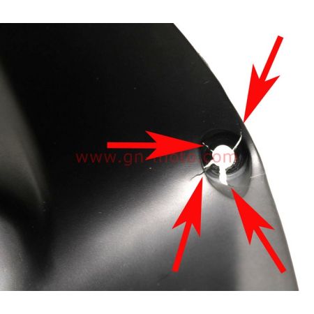 Intérieur Tête de Fourche Yamaha 850 TDM 1996-1998 | Réf. 4TX-2836K-00 | Mauvais État