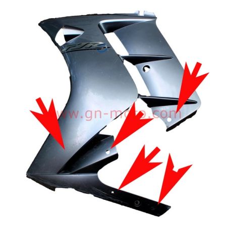 flanc de carenage gauche Yamaha 1300 FJR 2003-2005 5VS-Y283J-00-P0 | Occasion