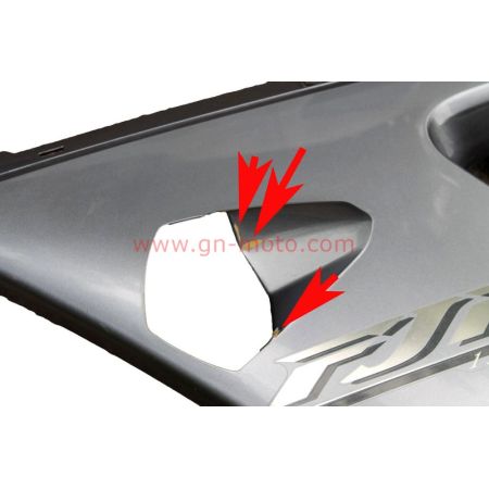 flanc de carenage gauche Yamaha 1300 FJR 2003-2005 5VS-Y283J-00-P0 | Occasion