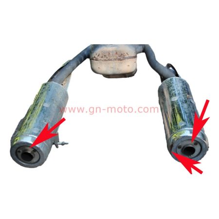 pot echappement modifié toutes 850 TDM 1991-2001 4TX-14710-42 | Occasion