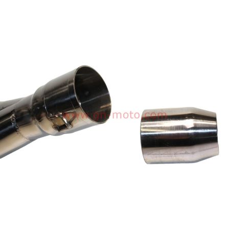 Pot d'échappement neuf Zaddox Twin Moto universel noir 127242