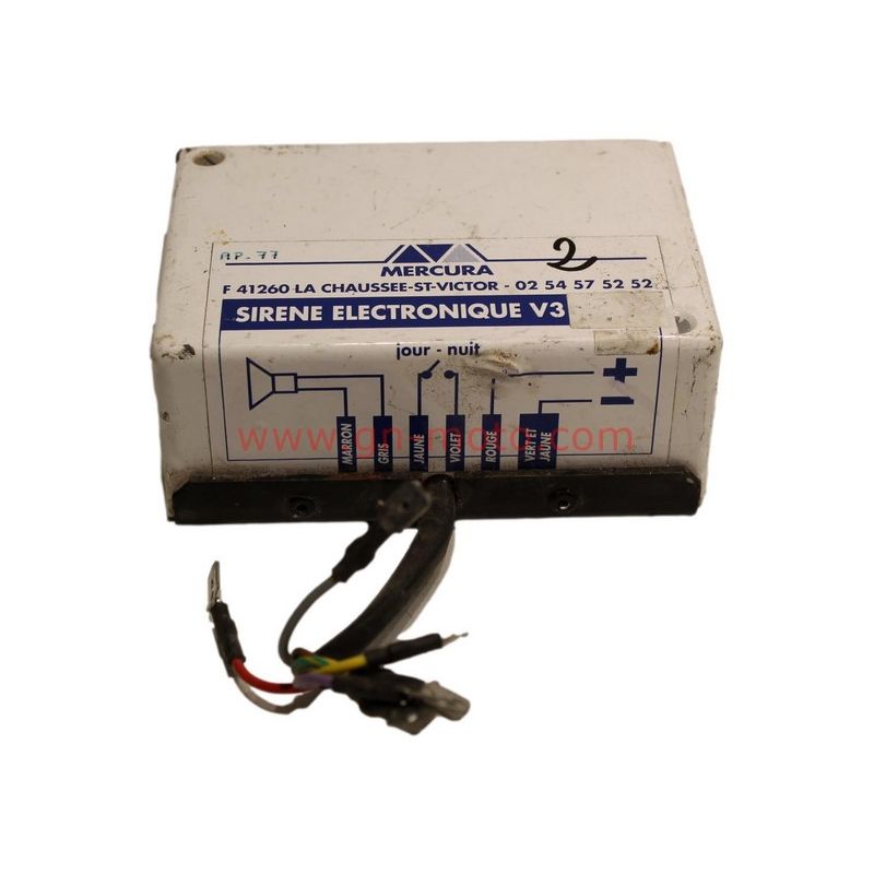 boitier gestion N°2 sirene V3 police gendarmerie douane mercura V3 | Occasion