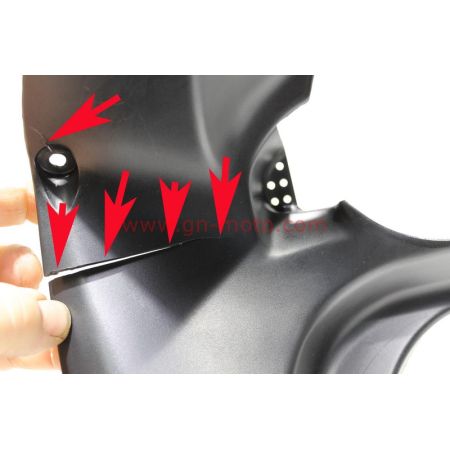 Intérieur tête de fourche mauvais état Yamaha 850 TDM 4TX 1996-1998 4TX-2836K-00 | Occasion