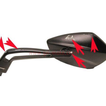 Paire rétroviseurs adaptable Yamaha TDM CHAFT-FG | Occasion