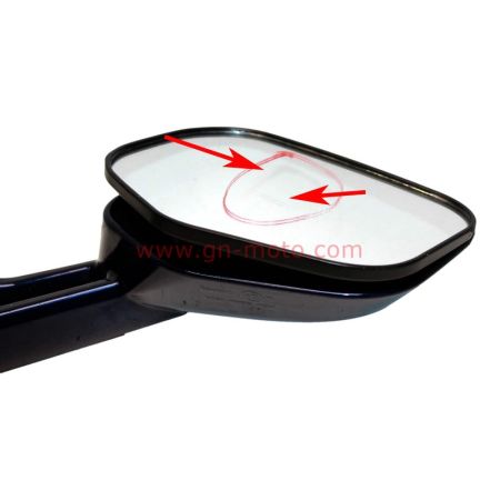 retroviseur droitbleu Yamaha 1300 FJR 2006-2022 3P6-26290-00-P2| Occasion