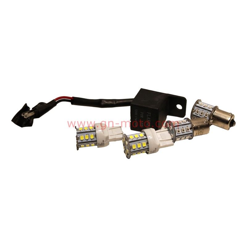 4 ampoules et centrale leds clignotant pour Yamaha 1300 FJR 2006-2015| Occasion