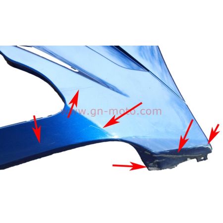 flanc droit Yamaha 1300 FJR 2006-2012 3P6-Y283K-10-P2| Occasion