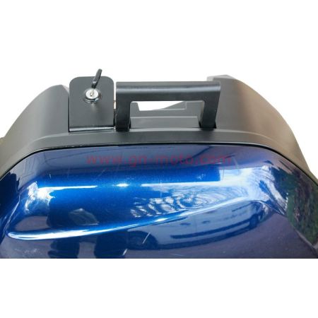 paire valises bleues avec clé yamaha 1300 FJR 2001-2021 | Occasion