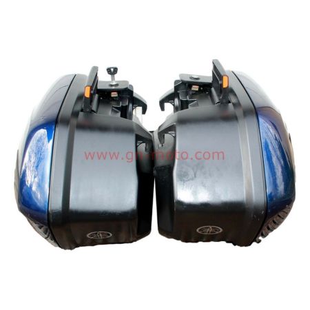 paire valises bleues avec clé yamaha 1300 FJR 2001-2021 | Occasion