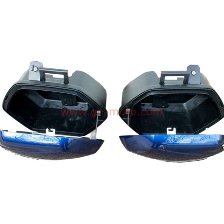 paire valises bleues avec clé yamaha 1300 FJR 2001-2021 | Occasion