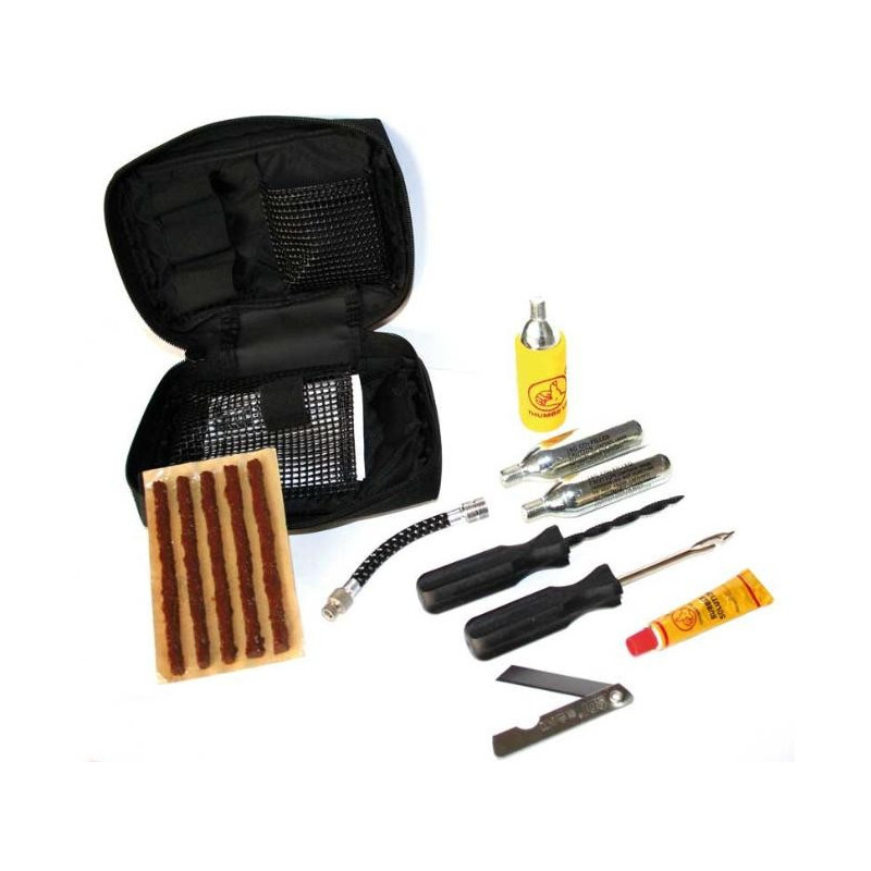 Kit réparation pneus tubeless (Mèches et poinçons)