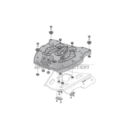 ALU-RACK  SW MOTECH MT09 TRACER