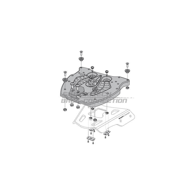 ALU-RACK  SW MOTECH MT09 TRACER