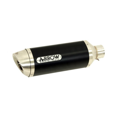 ARROW : SILENCIEUX THUNDER ALU EMBOUT ACIER   MT09 / TRACER